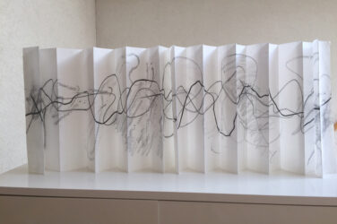 Graphite, Kohle auf Chinapapier