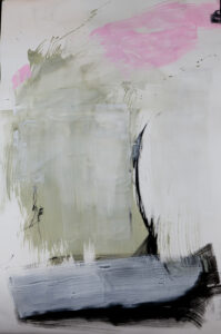 Pigment I Gofun I Chinesische Tusche auf Arches BFK Rives I H 130 x B 87