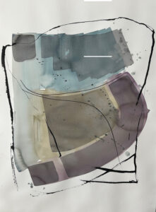 Mixed Media I H 108 x B 72 cm I on Arches Velin BFK Rives Blanc 300 gr.