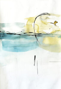 Mixed Media I H 108 x B 72 cm I on Arches Velin BFK Rives Blanc 300 gr