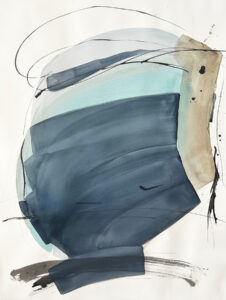 Mixed Media I H 108 x B 72 cm I on Arches Velin BFK Rives Blanc 300 gr